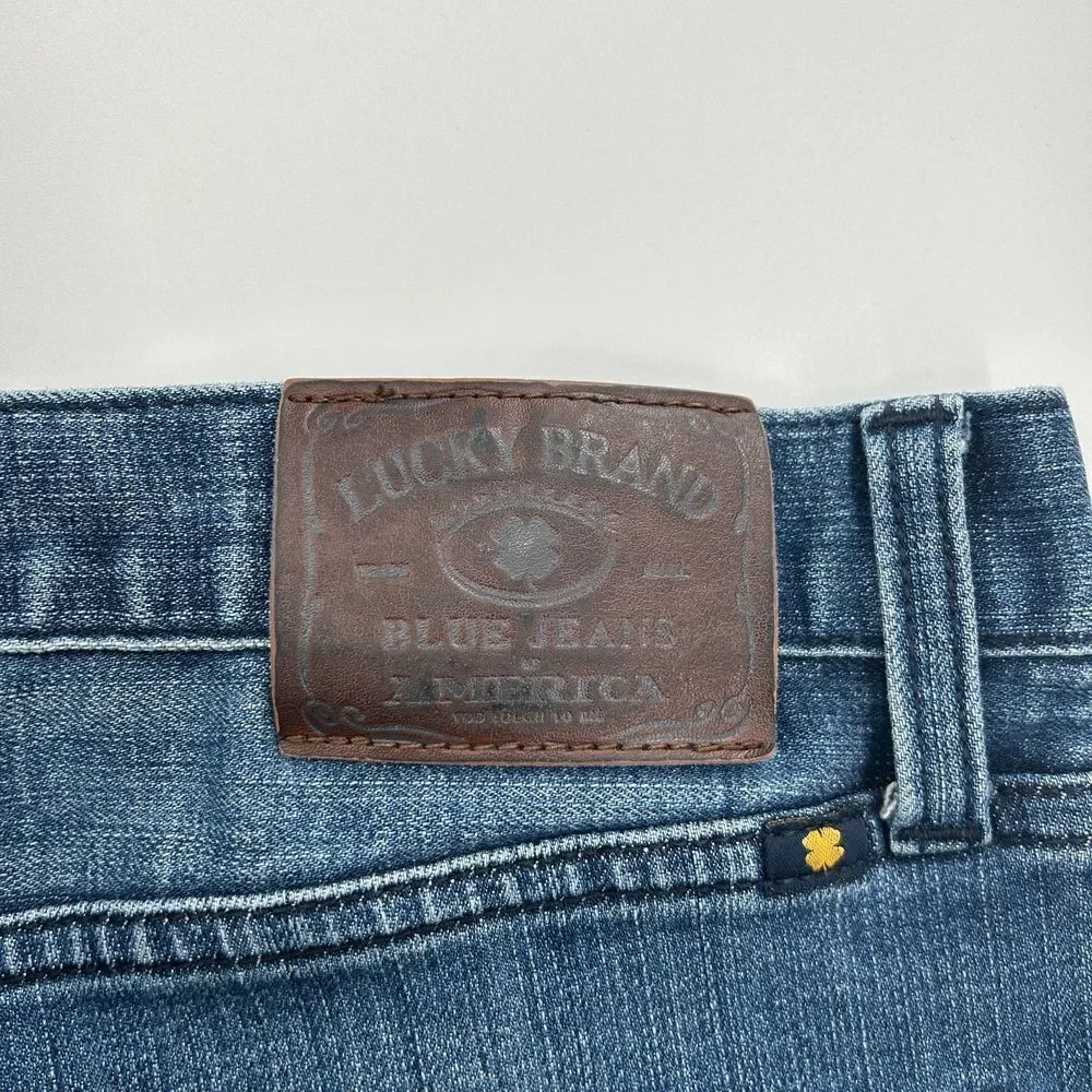 LUCKY BRAND Men's 363 Vintage Straight Leg Denim Blue Jeans Size 38 x 32